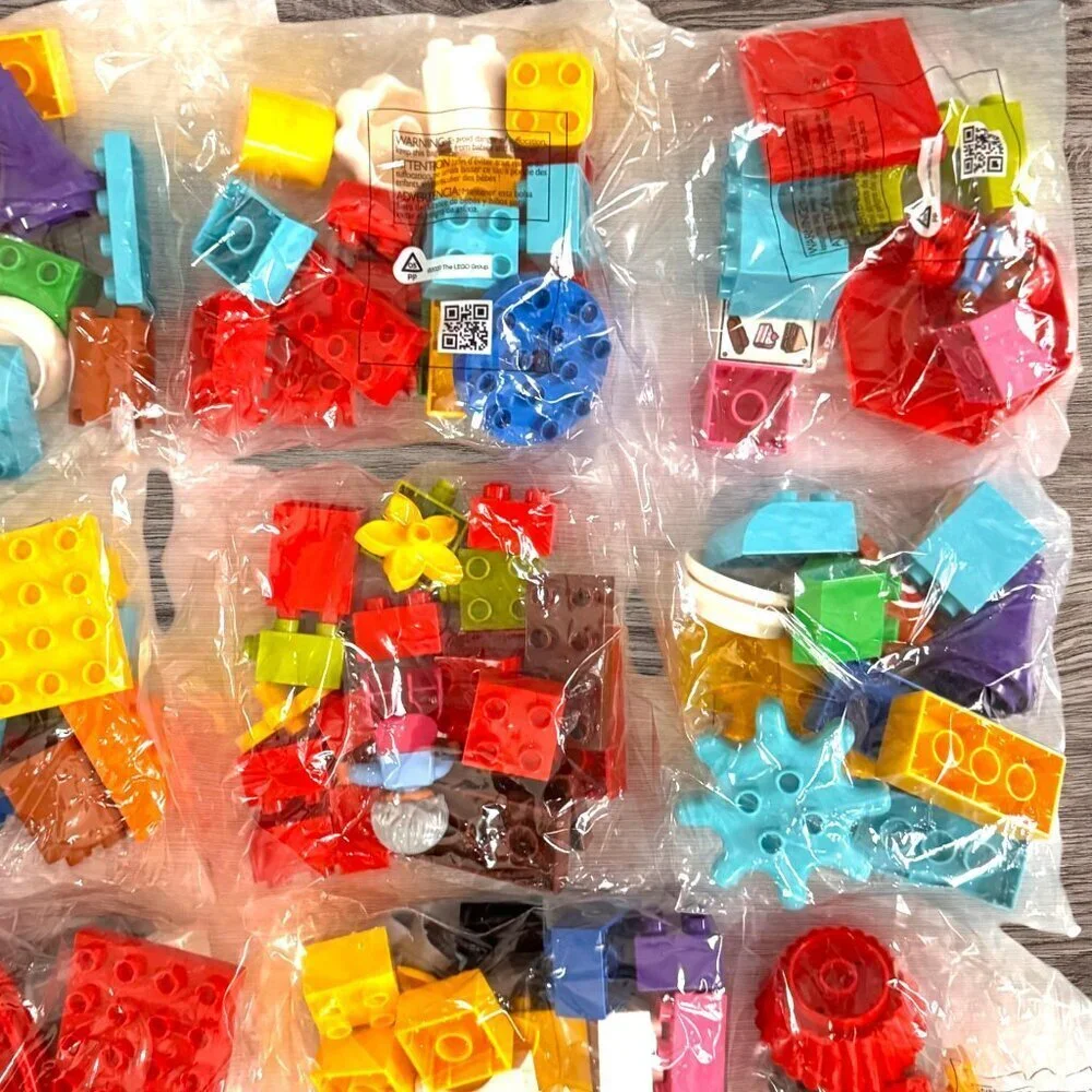 LEGO Duplo Education STEAM Park (Box B) New Bags Figures Gear Slide Track Pieces